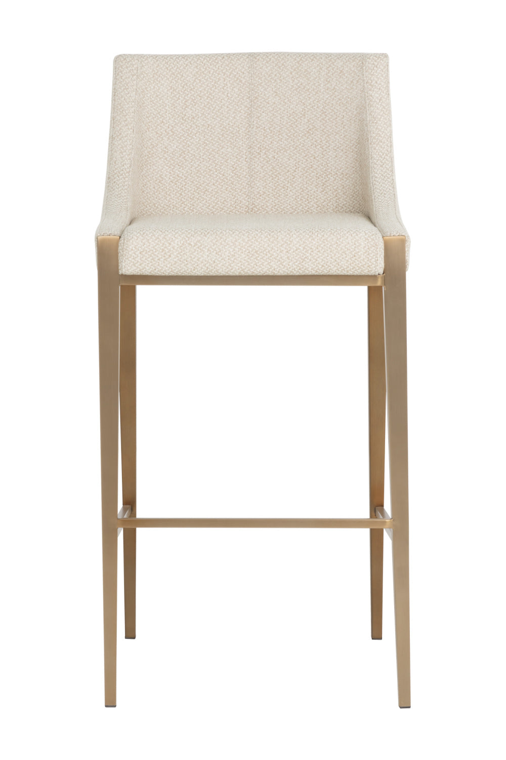 Fabric Upholstered Bar Stool by Splendido Dionne Barstool, alternate view 3