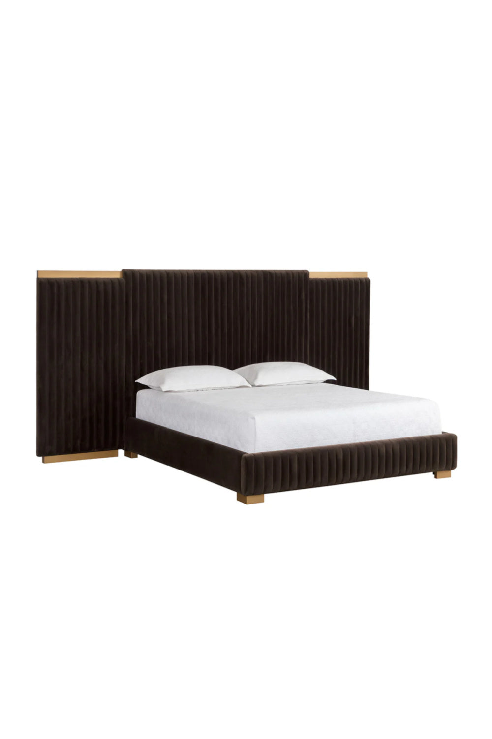 Channeled Panel Headboard King Bed by Splendido Tarrant, alternate view 10