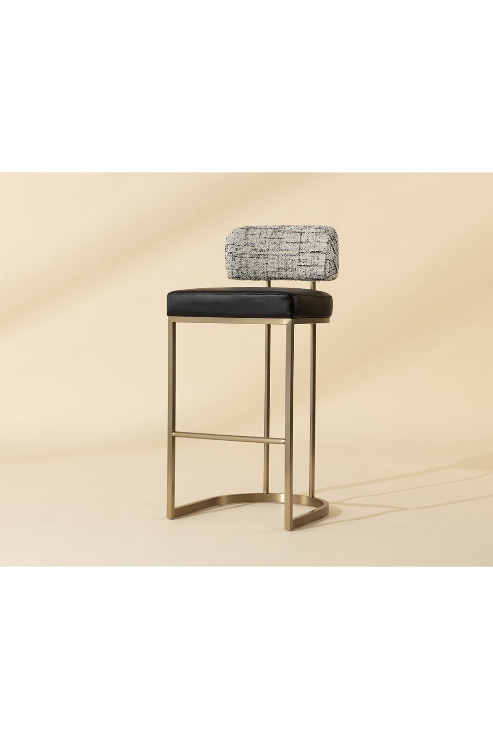 Two-Toned Low-Back Bar Stool by Splendido Larissa Barstool, alternate view 20