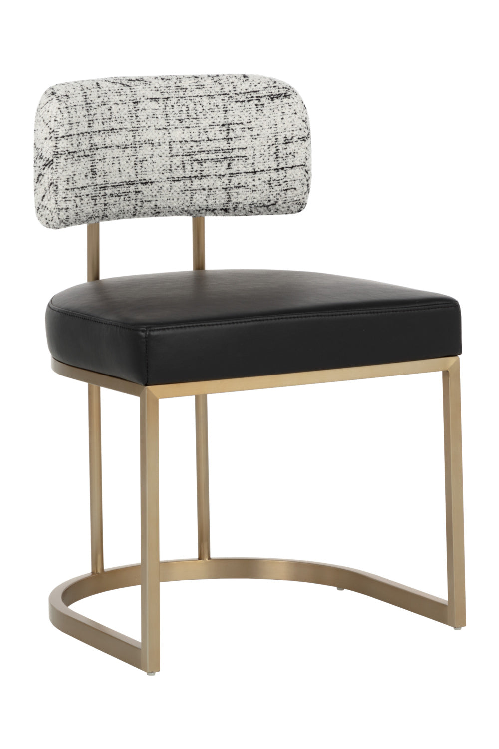 Two-Toned Cantilevered Dining Chair by Splendido Larissa, alternate view 3