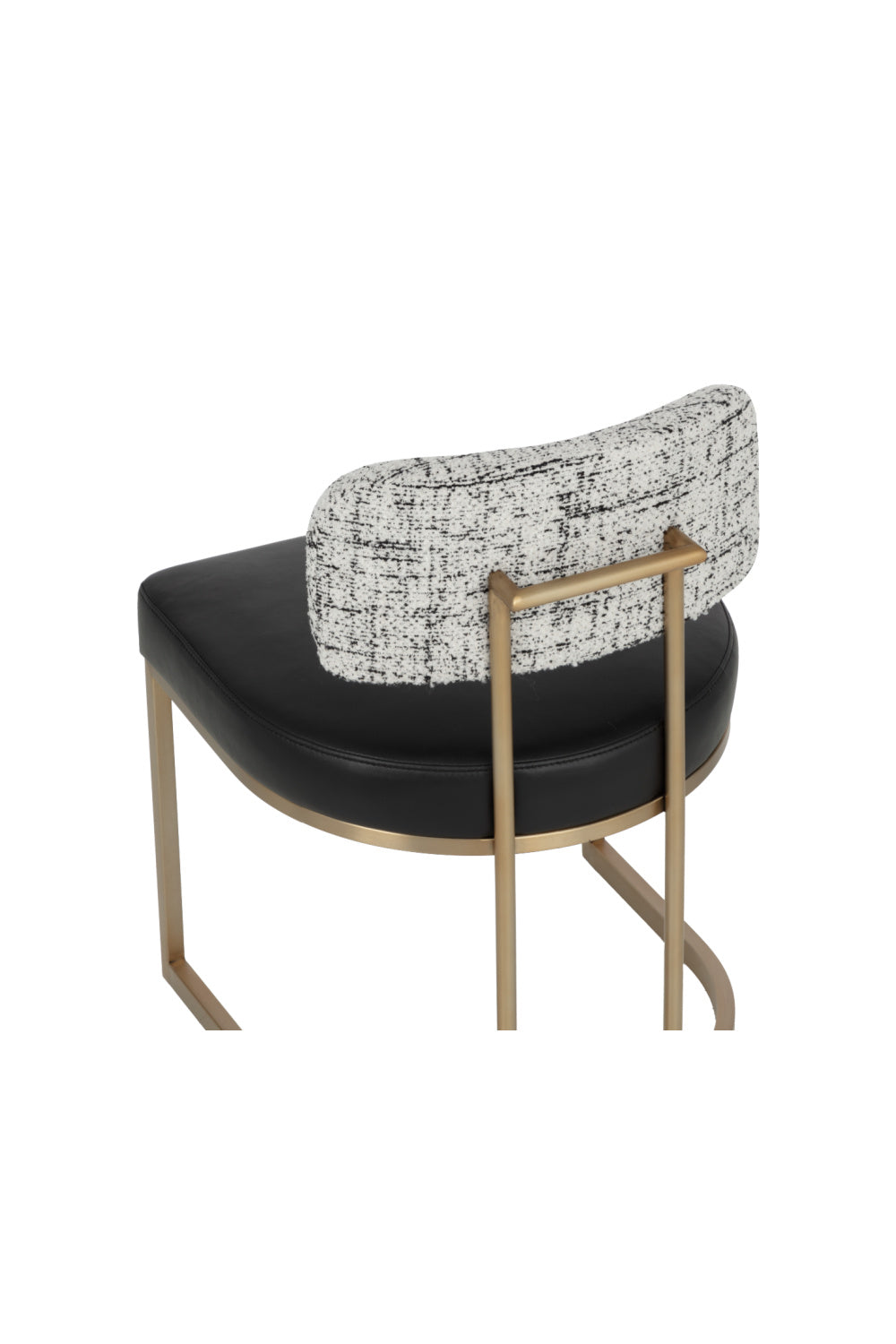 Two-Toned Cantilevered Dining Chair by Splendido Larissa, alternate view 6