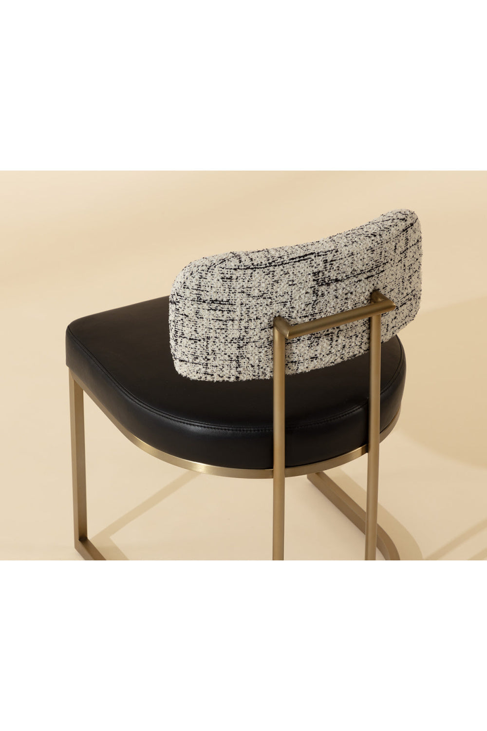 Two-Toned Cantilevered Dining Chair by Splendido Larissa, alternate view 9
