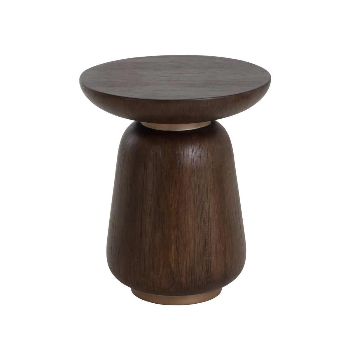 Timber Effect Indoor/Outdoor End Table | Splendido Kiri