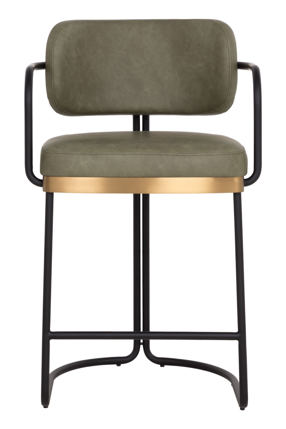 Modern Curved Seating Counter Stool by Splendido Jalen, alternate view 3