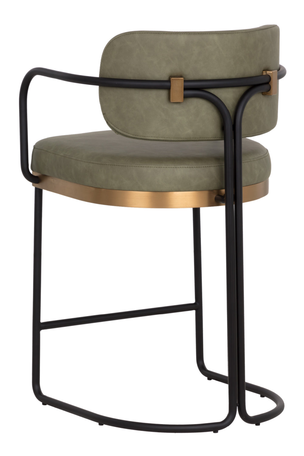 Modern Curved Seating Counter Stool by Splendido Jalen, alternate view 5