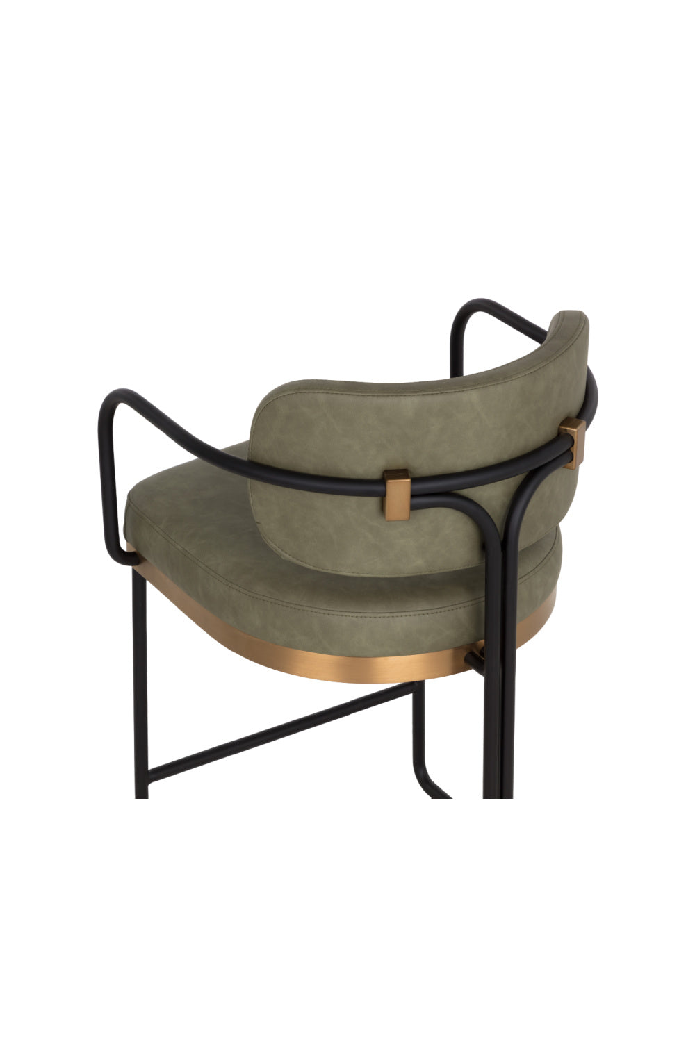 Modern Curved Seating Counter Stool by Splendido Jalen, alternate view 6