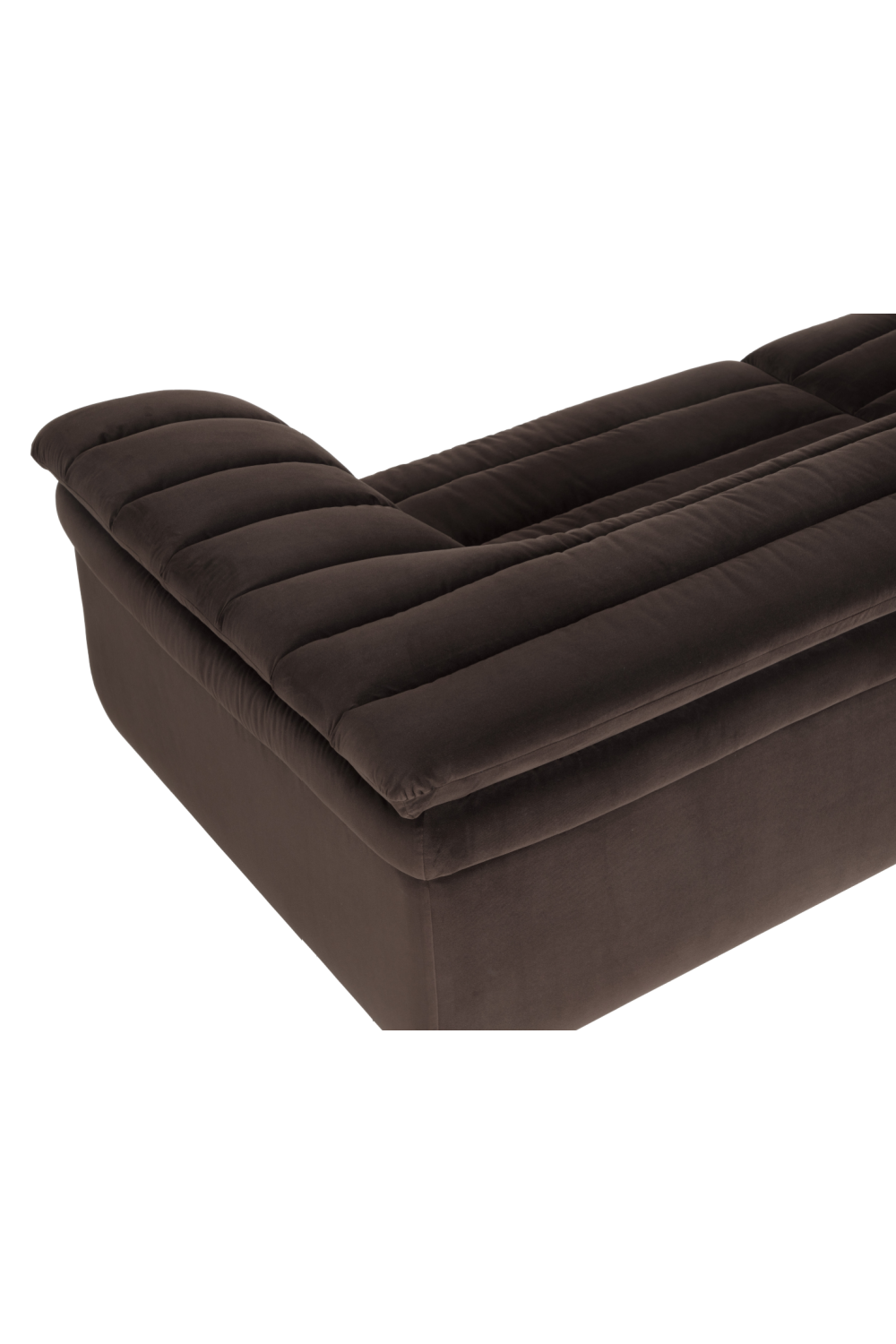 Deep-Channeled Fabric Sofa by Splendido Bello, alternate view 6
