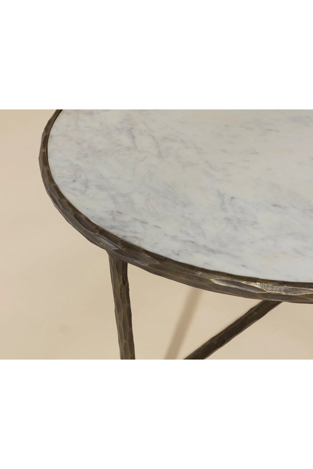 Brass Framed Marble Coffee Table by Splendido Riyaz, alternate view 4