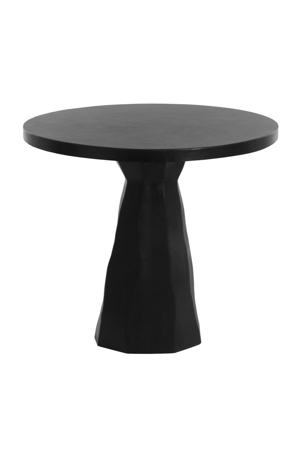 Natural Indoor/Outdoor Travertine Look Bistro Table by Splendido Kliff Outdoor Dining Table, alternate view 10