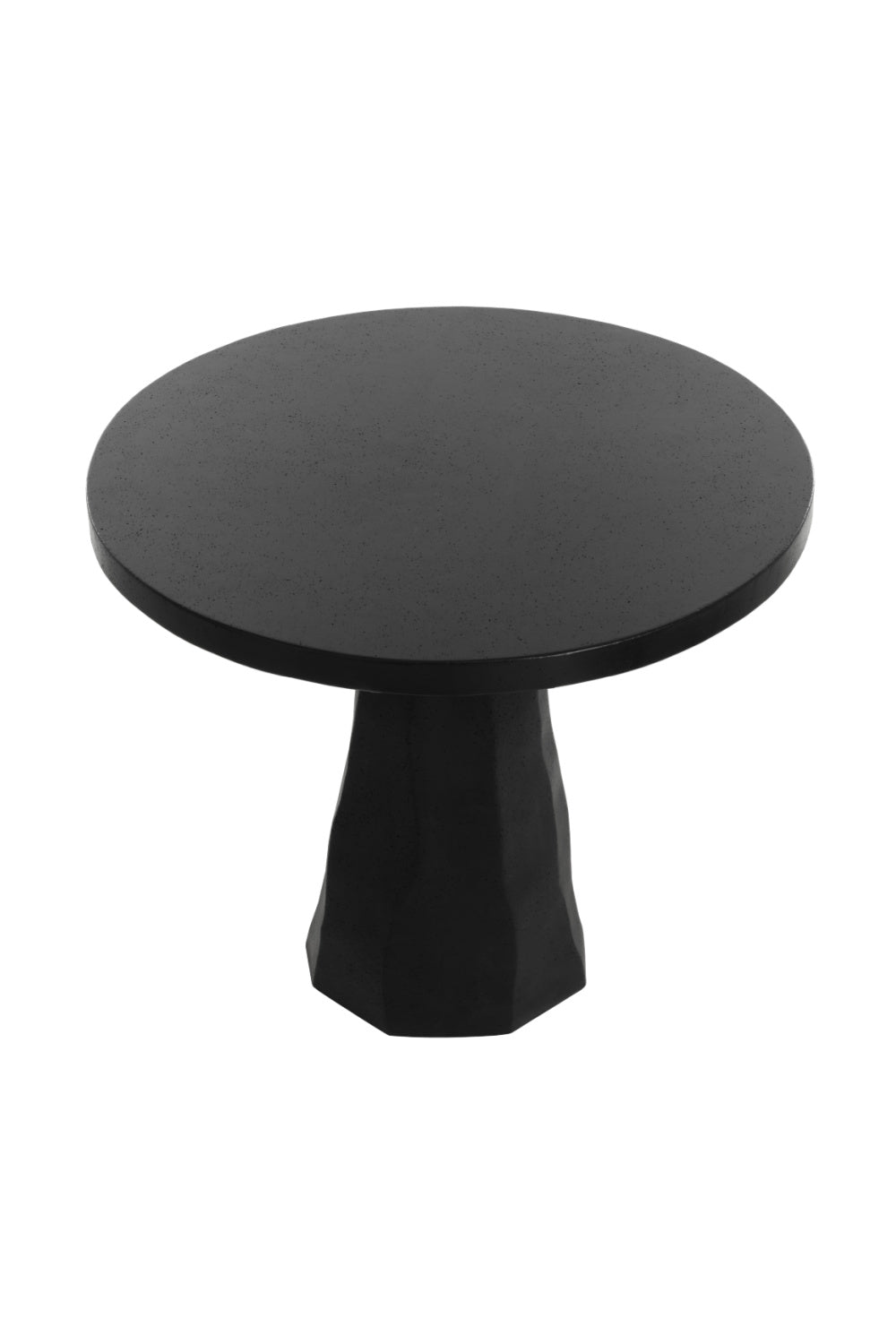 Natural Indoor/Outdoor Travertine Look Bistro Table by Splendido Kliff Outdoor Dining Table, alternate view 13