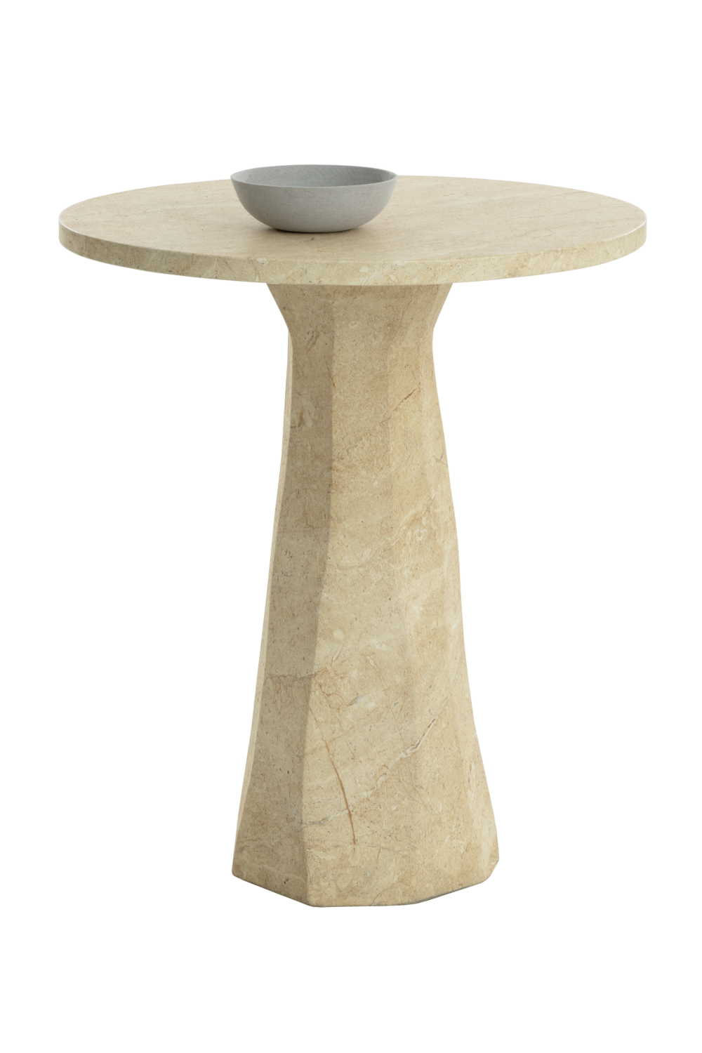 Marble-Inspired Concrete Bar Table by Splendido Kliff Dining Table, alternate view 3