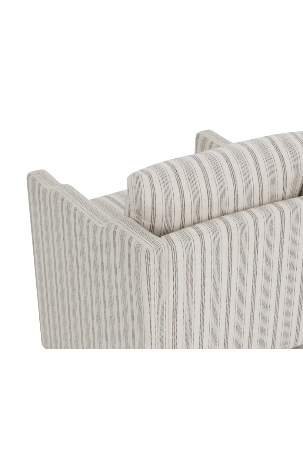 Stripe Patterned Dining Armchair by Splendido Scala Dining Chair, alternate view 4