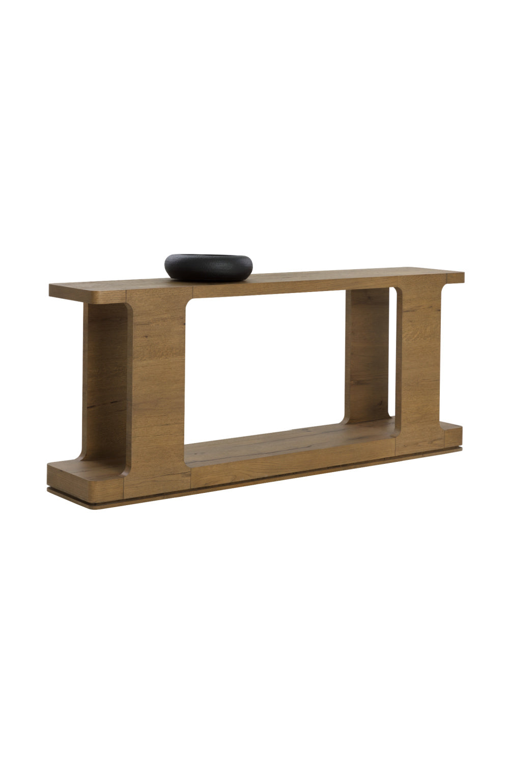 Textured Wood Console Table by Splendido Hercules, alternate view 3