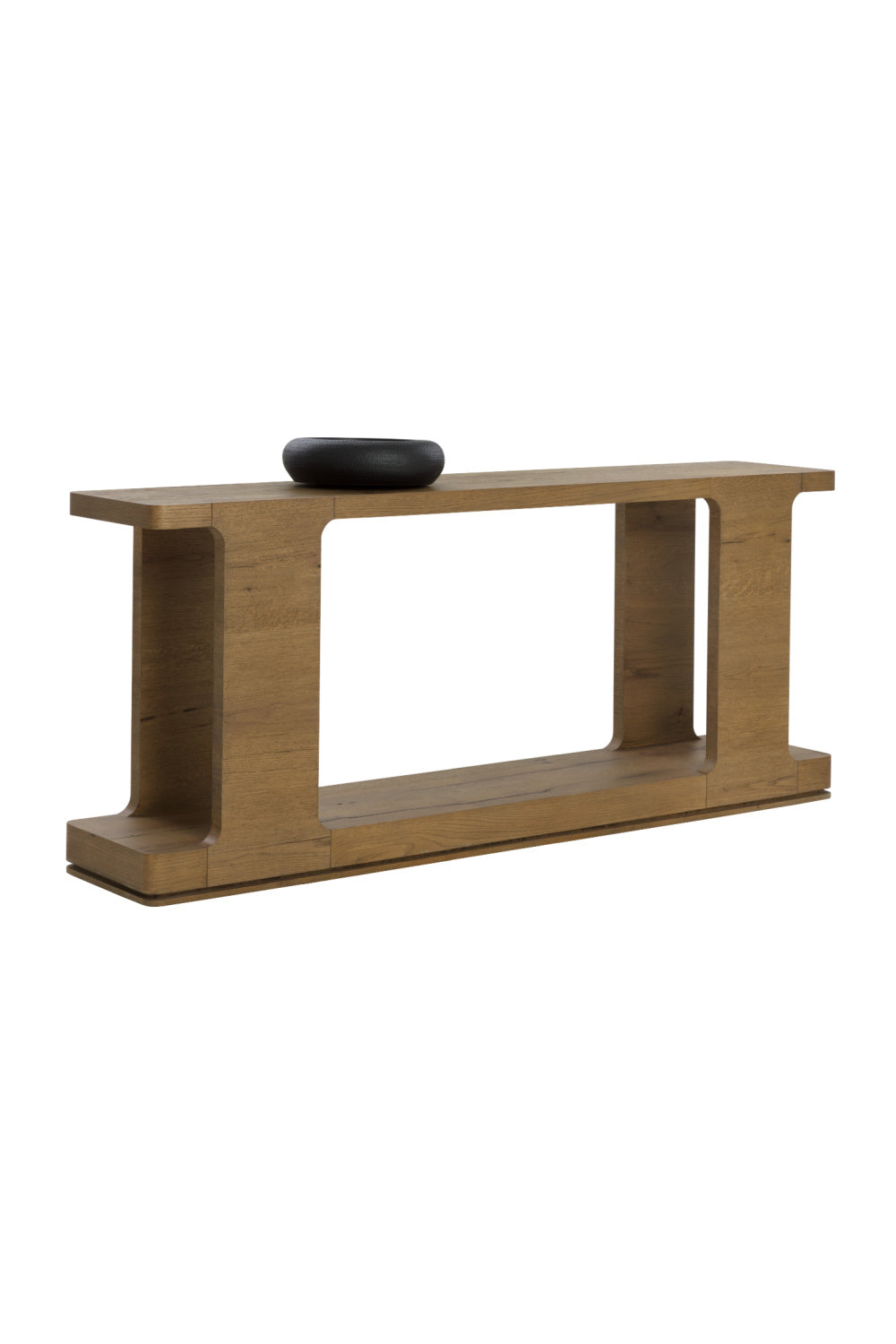 Textured Wood Console Table by Splendido Hercules, alternate view 4