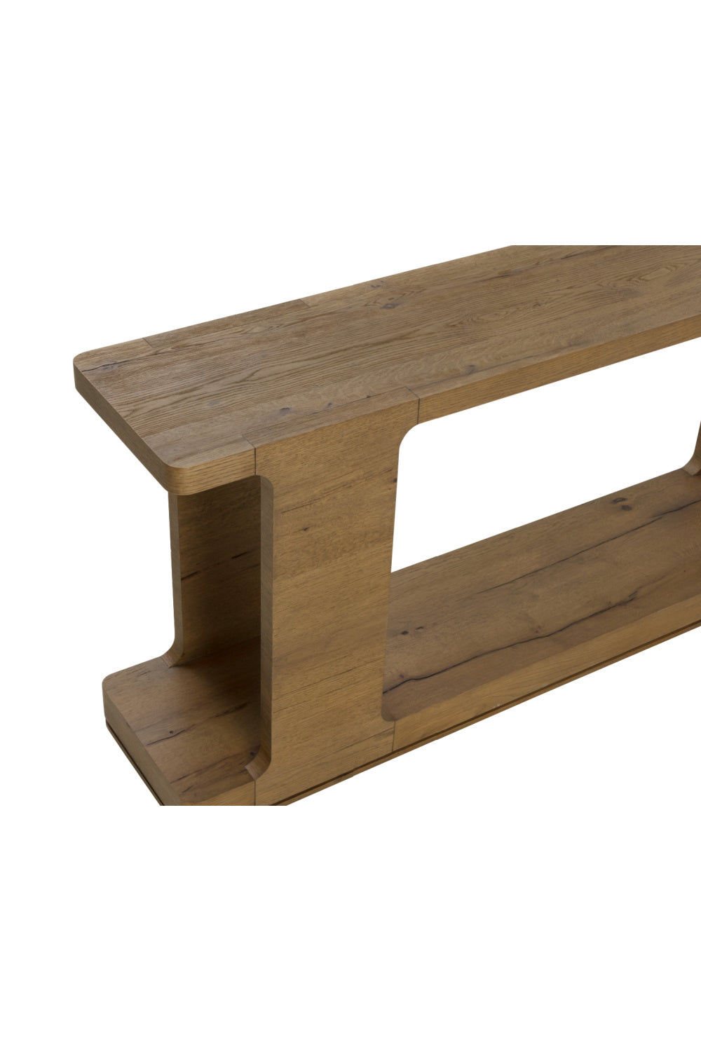 Textured Wood Console Table by Splendido Hercules, alternate view 5