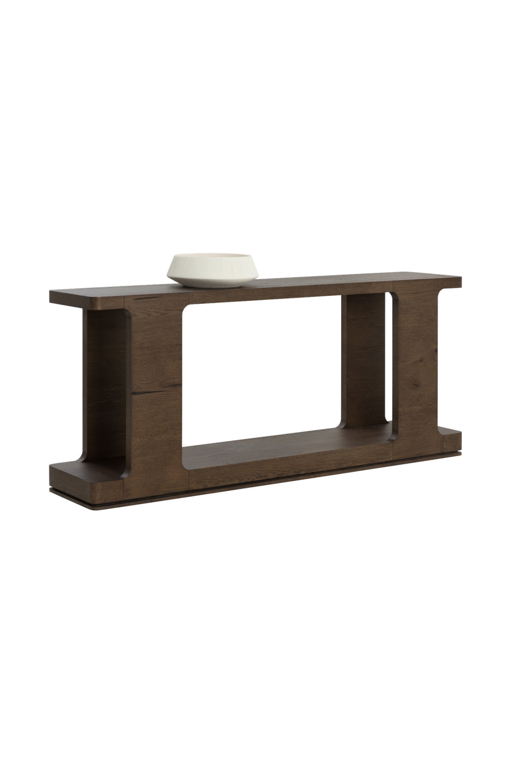 Textured Wood Console Table by Splendido Hercules, alternate view 9
