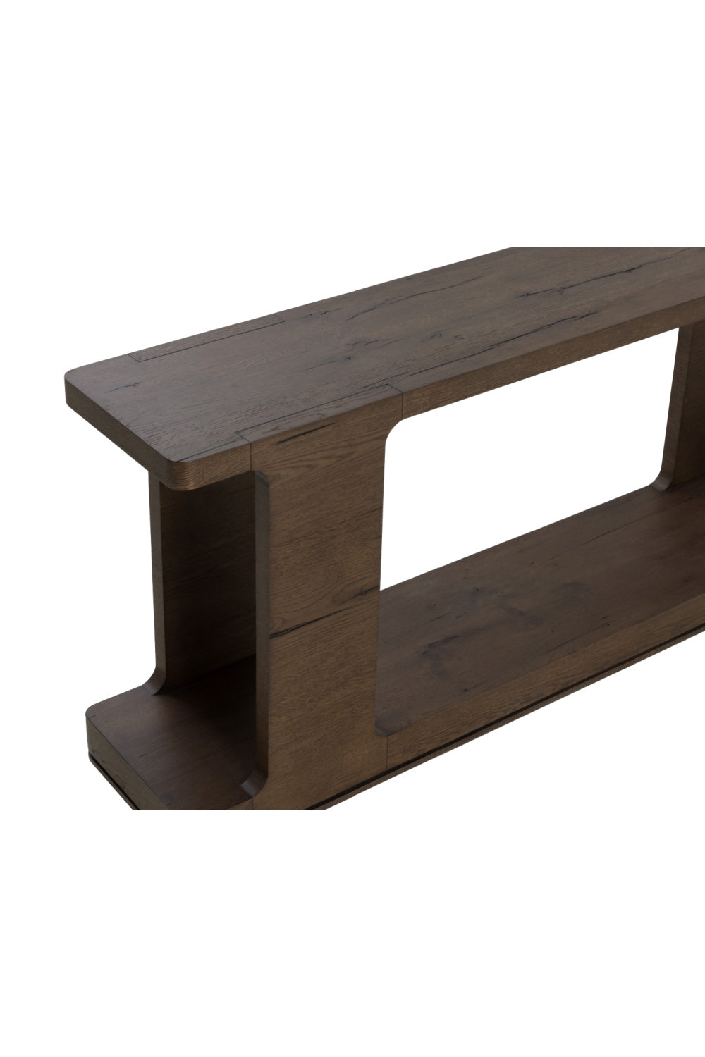 Textured Wood Console Table by Splendido Hercules, alternate view 11