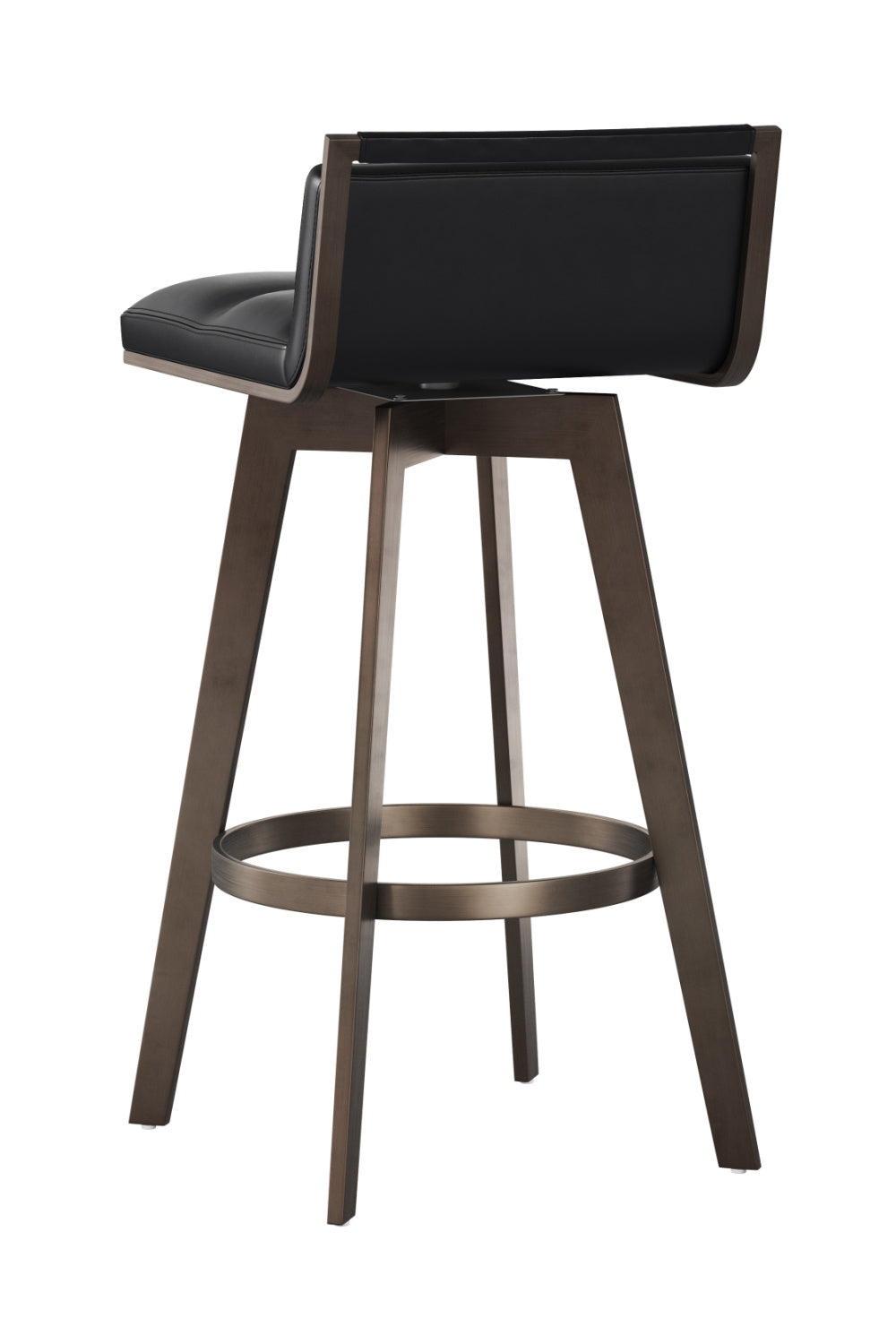 Leather-Look Swivel Bar Stool by Splendido Arizona Barstool, alternate view 21