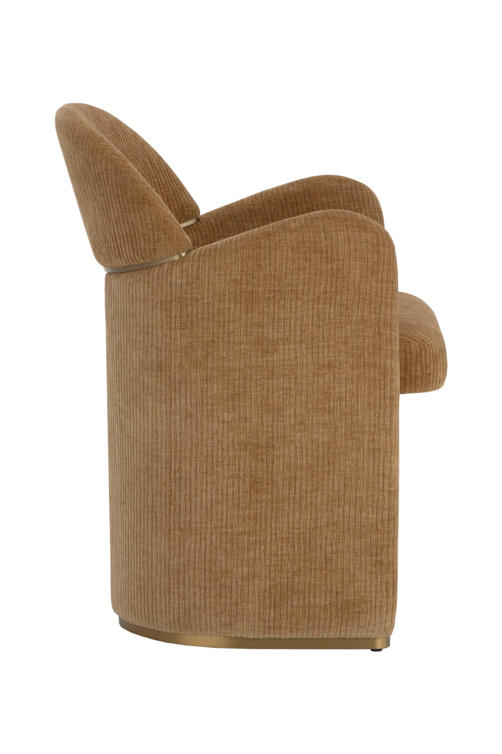Modern Art Deco Dining Armchair by Splendido Snowden Dining Chair, alternate view 11