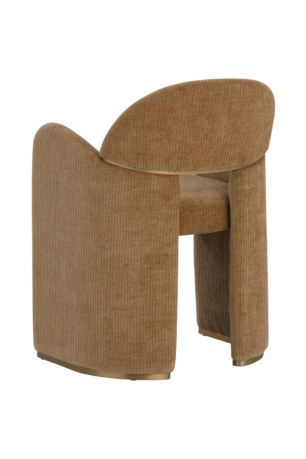 Modern Art Deco Dining Armchair by Splendido Snowden Dining Chair, alternate view 12