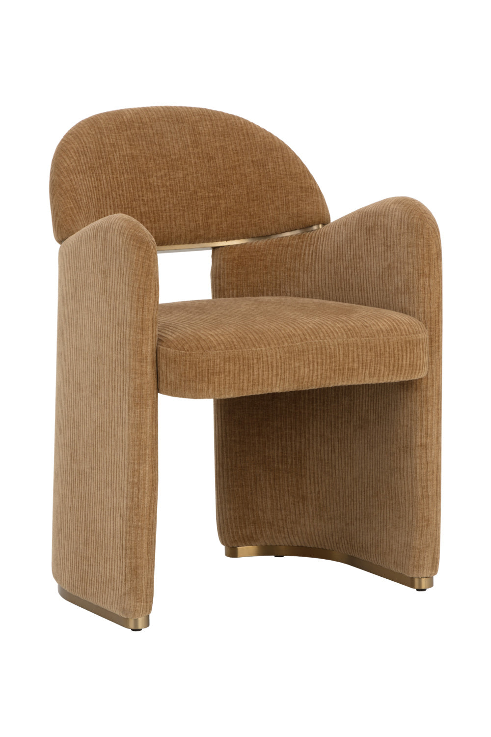 Modern Art Deco Dining Armchair by Splendido Snowden Dining Chair, alternate view 10