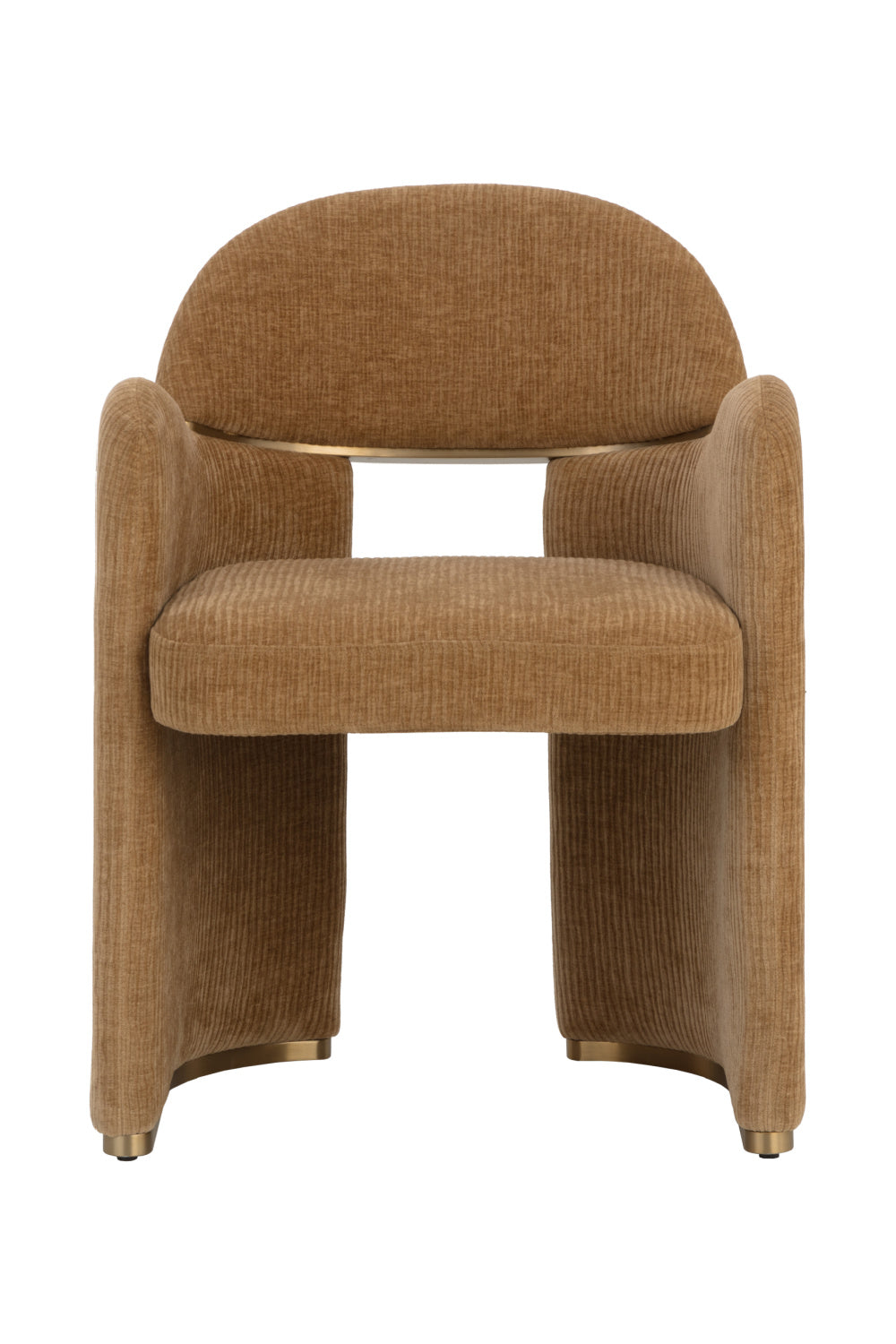 Modern Art Deco Dining Armchair by Splendido Snowden Dining Chair, alternate view 8