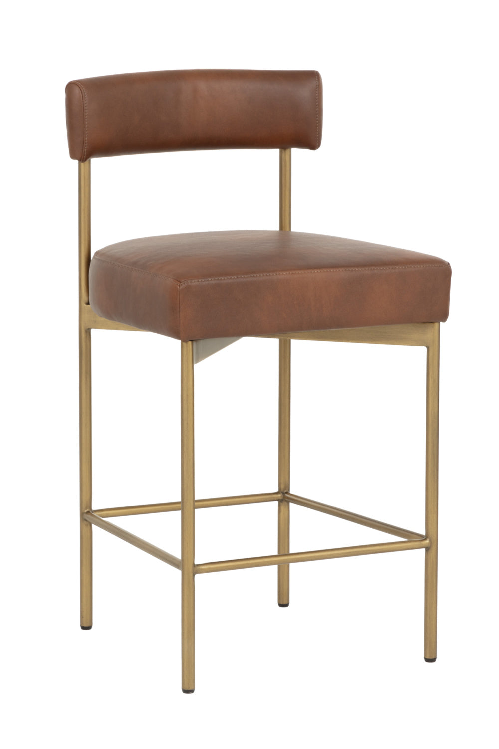 Low Back Fabric Counter Stool by Splendido Seneca Barstool, alternate view 12