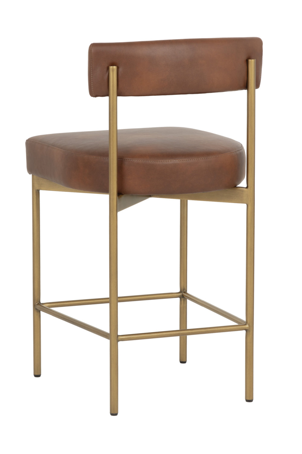 Low Back Fabric Counter Stool by Splendido Seneca Barstool, alternate view 16
