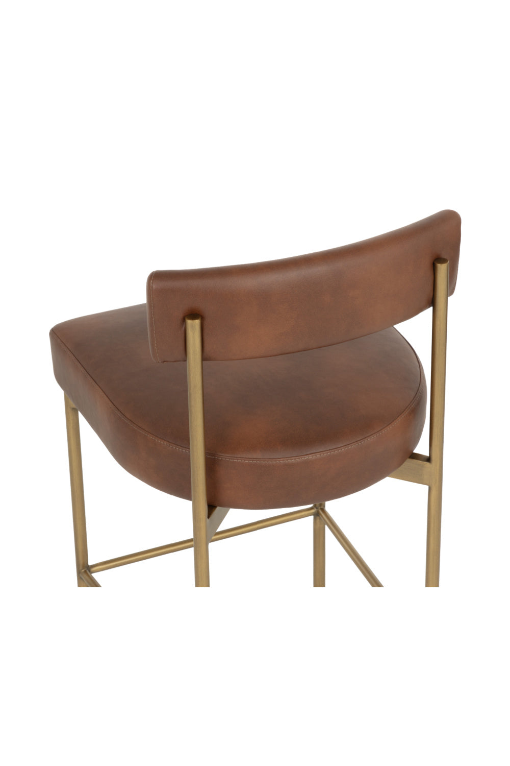 Low Back Fabric Counter Stool by Splendido Seneca Barstool, alternate view 17