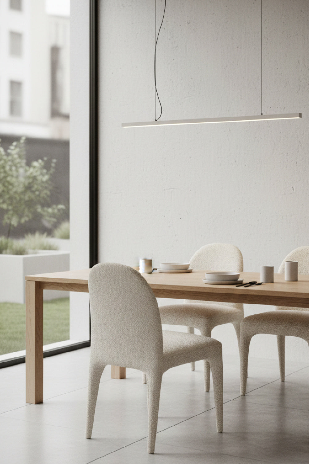 Seamless Upholstered Dining Chairs (2) by Splendido Tamina, alternate view 2