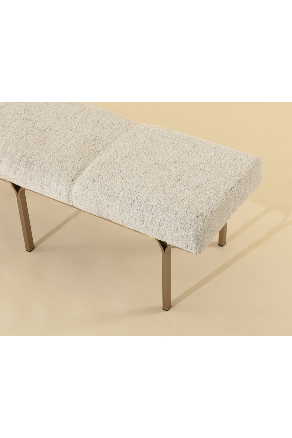 Slim Frame Upholstered Bench by Splendido Nuvella, alternate view 10