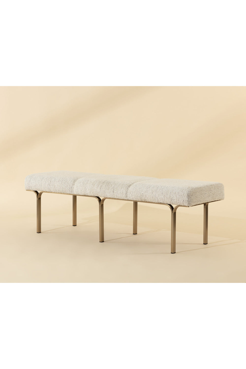 Slim Frame Upholstered Bench by Splendido Nuvella, alternate view 9