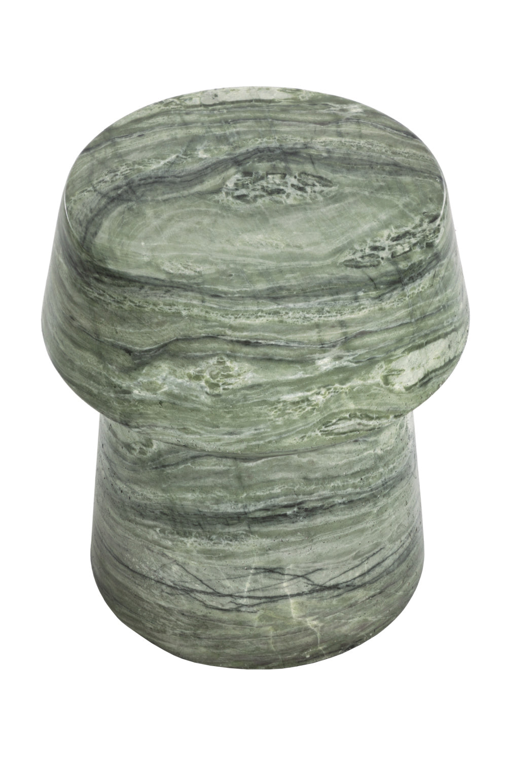 Marble Look Indoor/Outdoor End Table by Splendido Brie Side Table, alternate view 15