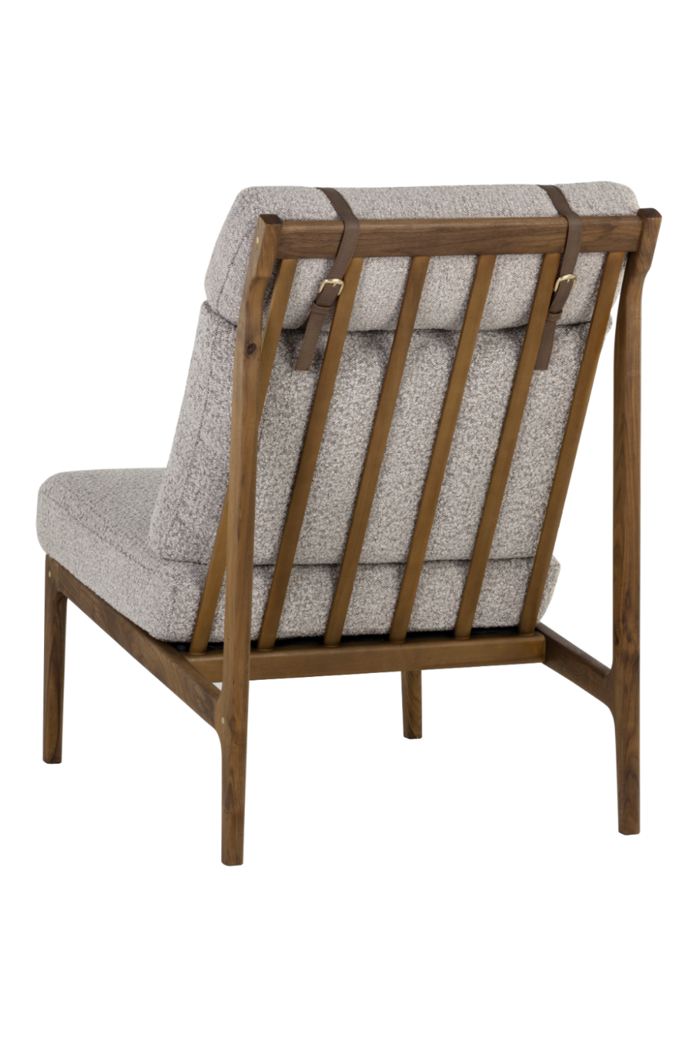 Gray Boucle Lounge Chair | Splendido Elanor | Oroa.com