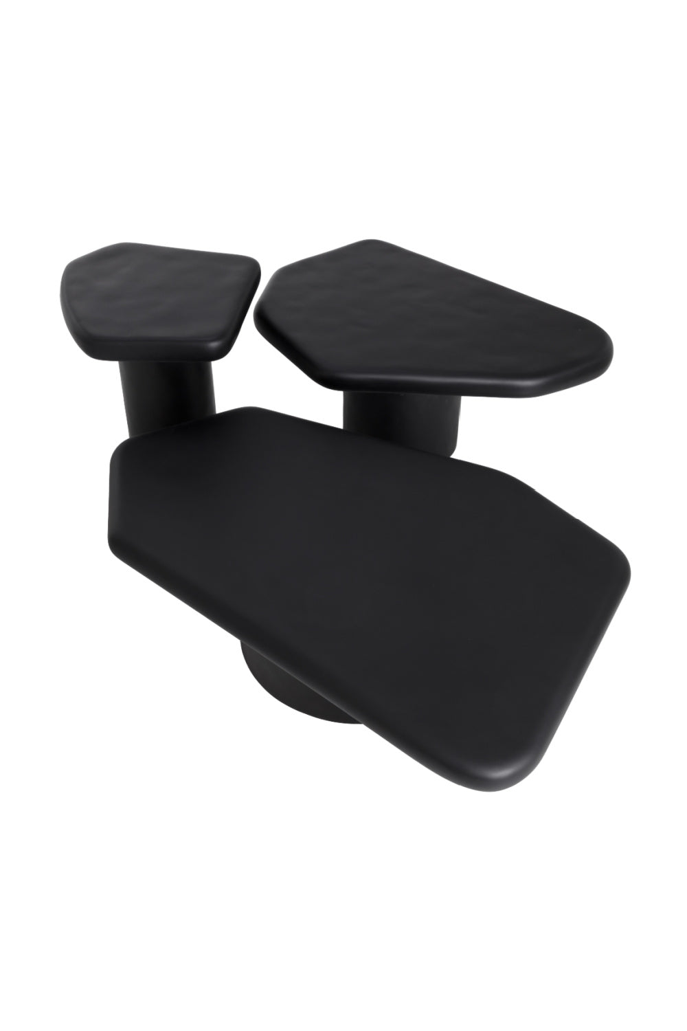 Black Concrete Indoor/Outdoor Coffee Table by Splendido Detti, alternate view 9