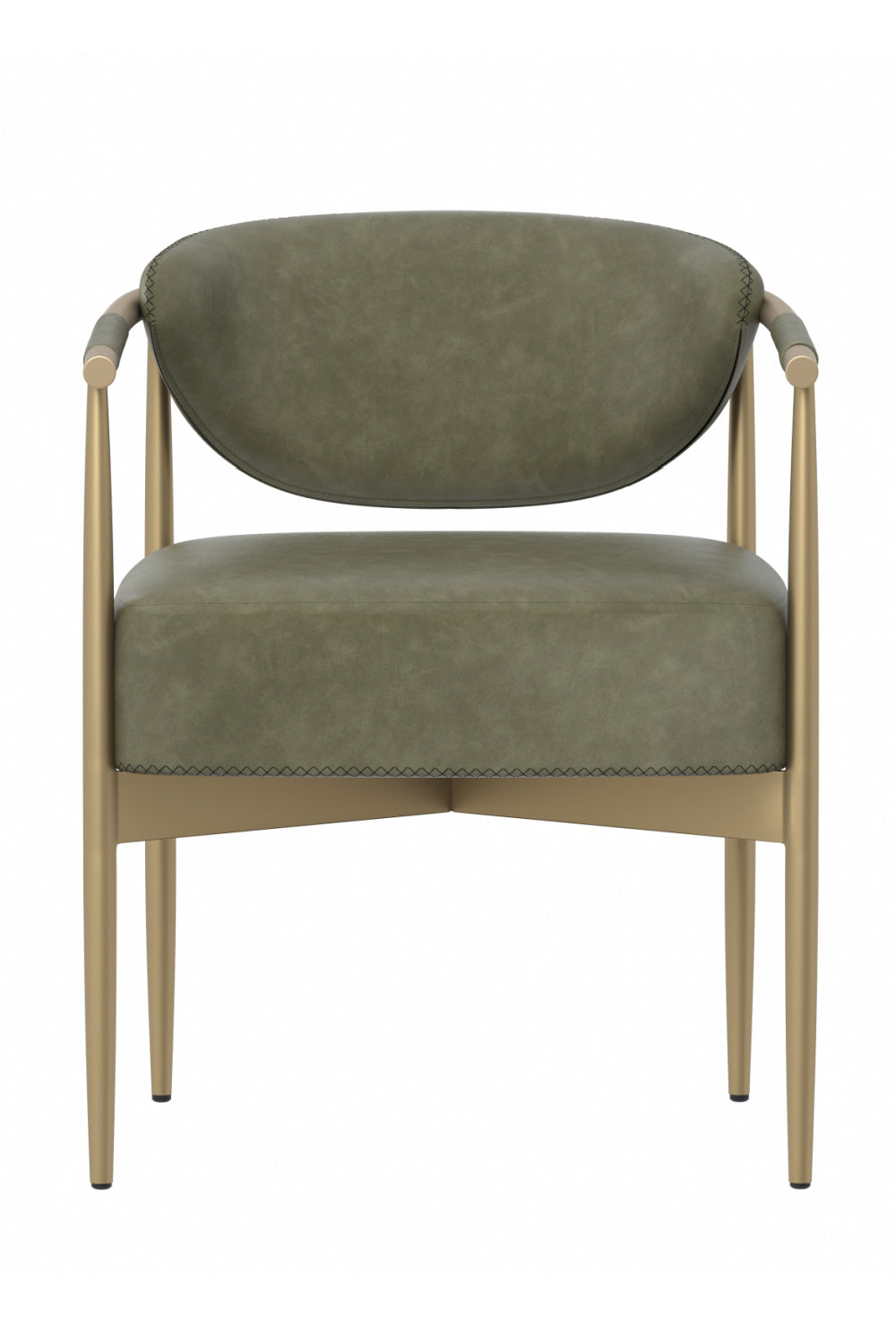 Leather Look Rope Dining Chair by Splendido Heloise