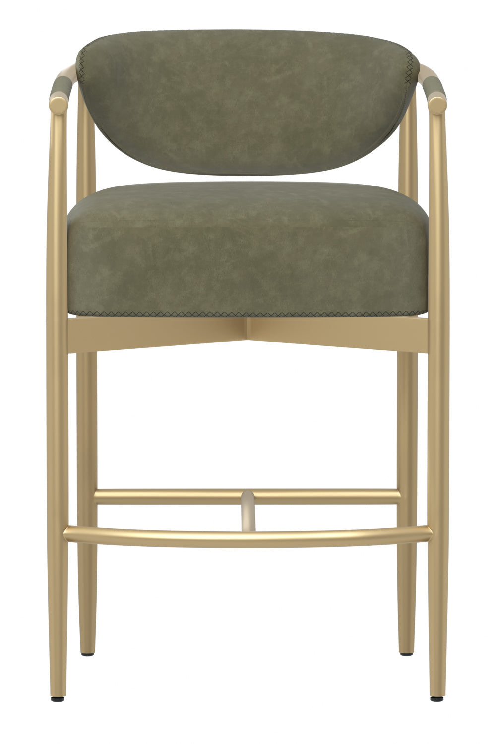 Curved Back Counter Stool by Splendido Heloise