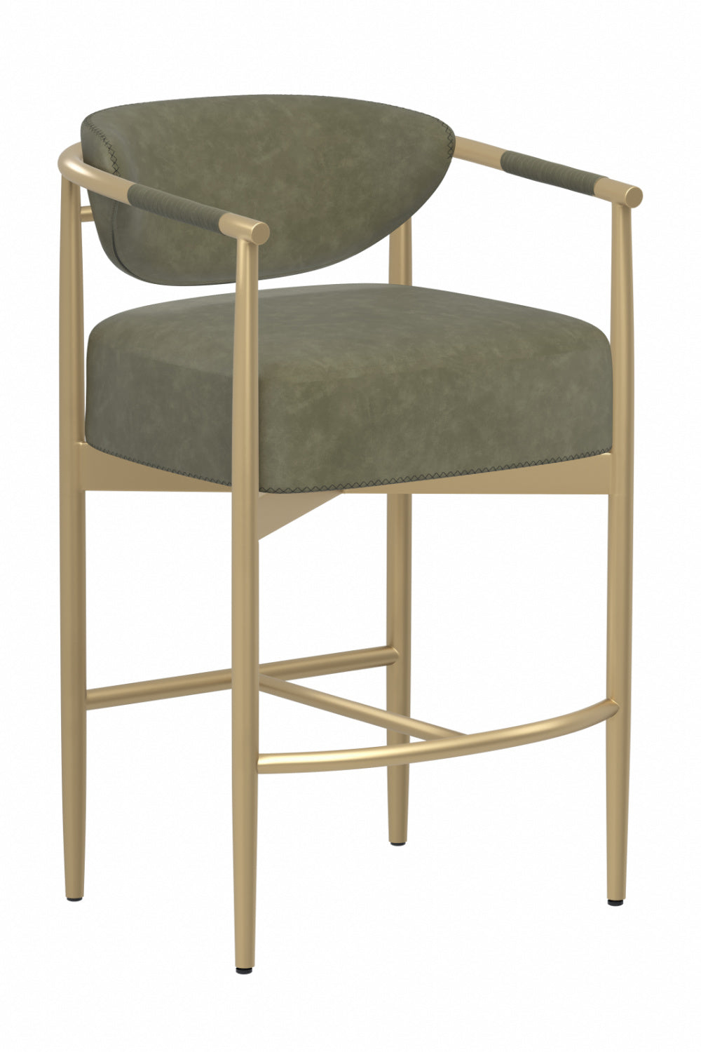 Curved Back Counter Stool by Splendido Heloise, alternate view 3