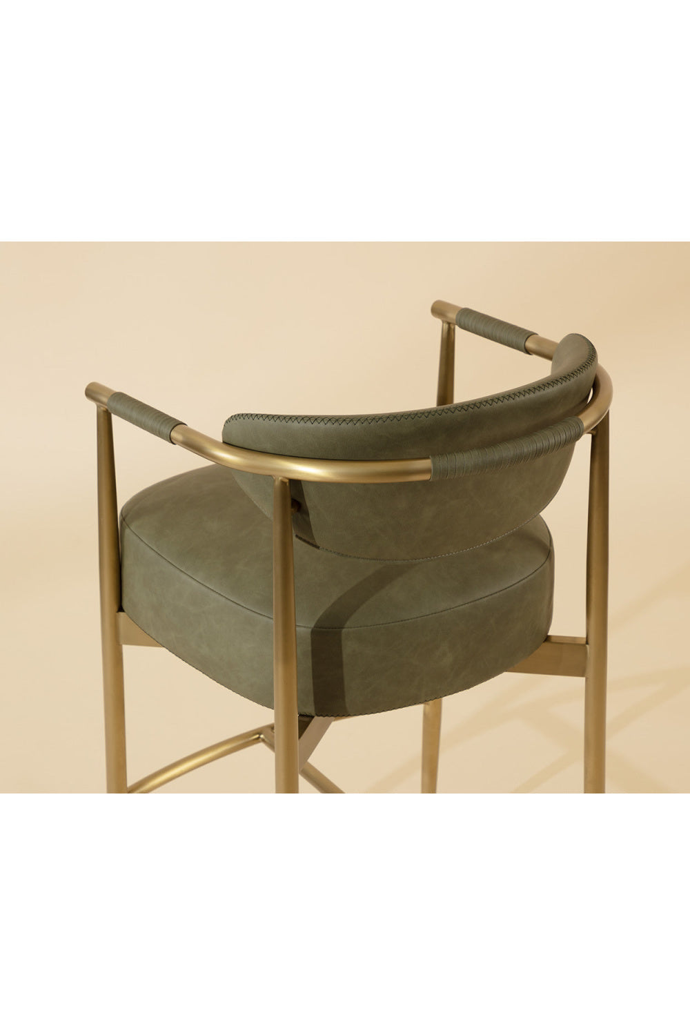 Curved Back Counter Stool by Splendido Heloise, alternate view 9