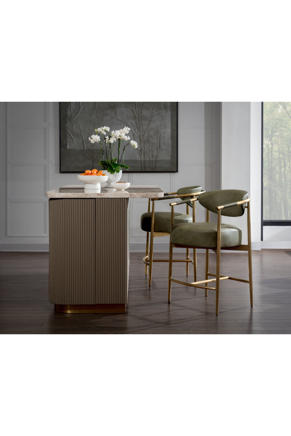 Curved Back Counter Stool by Splendido Heloise, alternate view 10