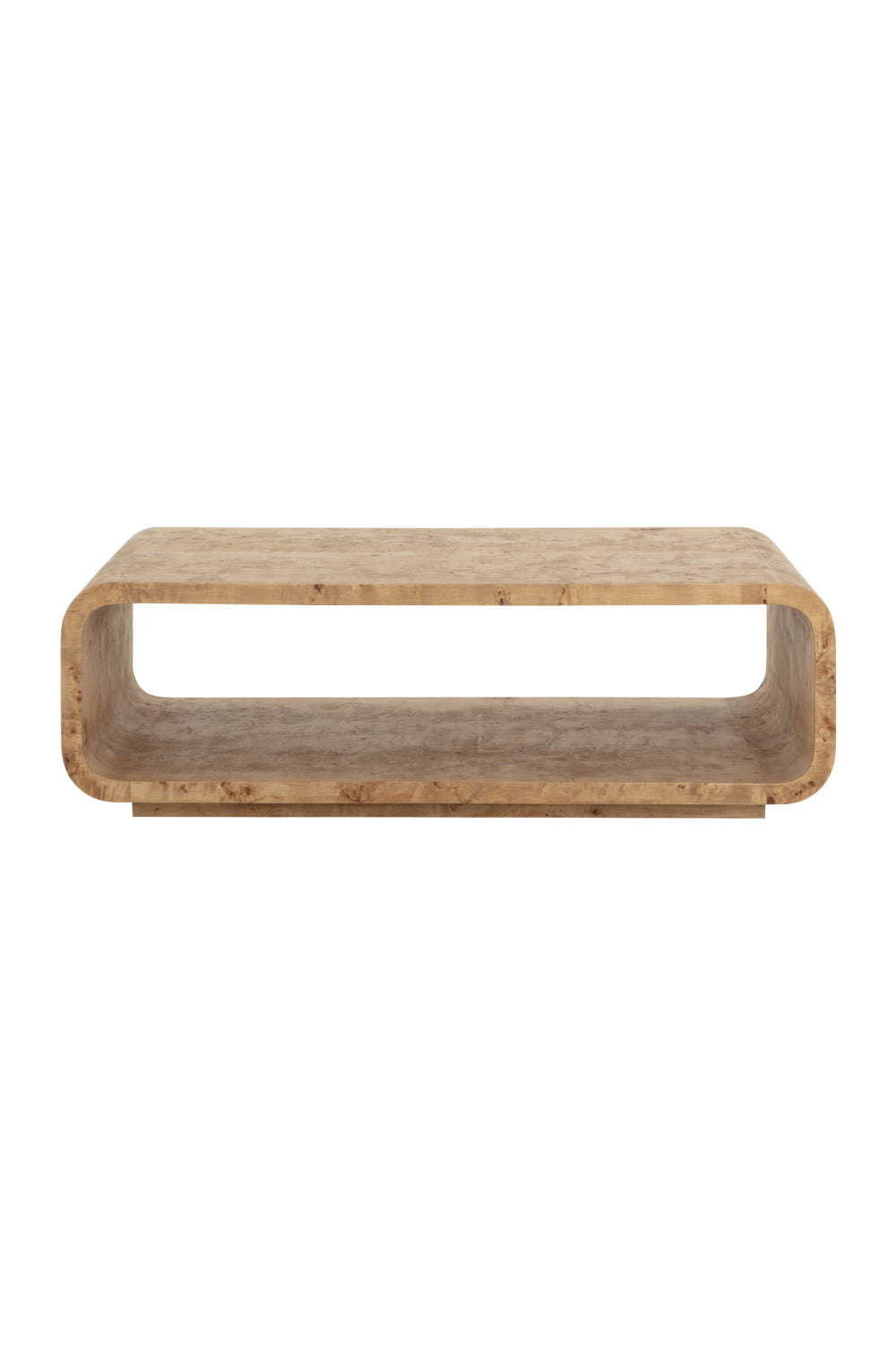 Burl Veneer Coffee Table by Splendido Rowena