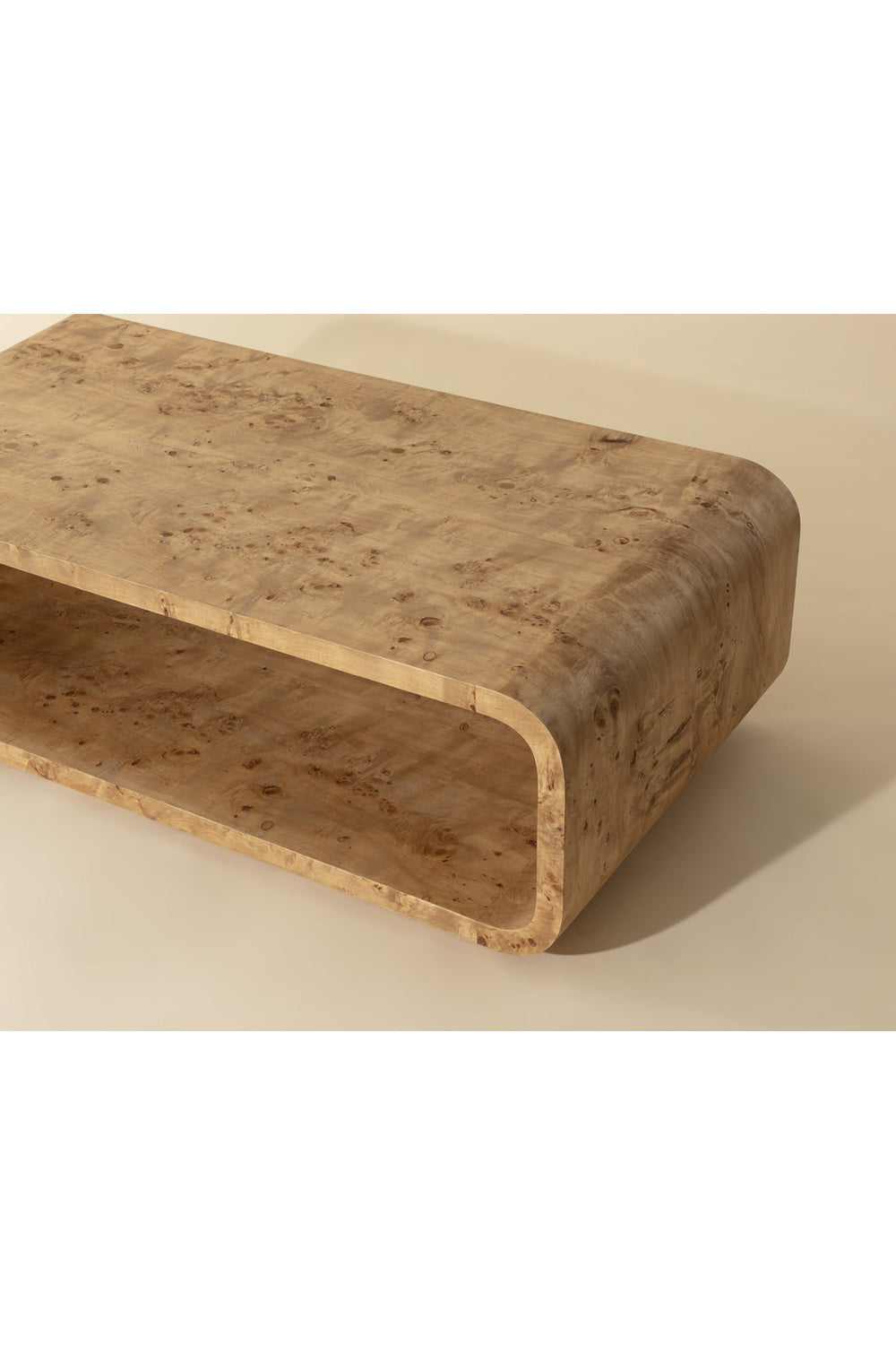 Burl Veneer Coffee Table by Splendido Rowena, alternate view 10