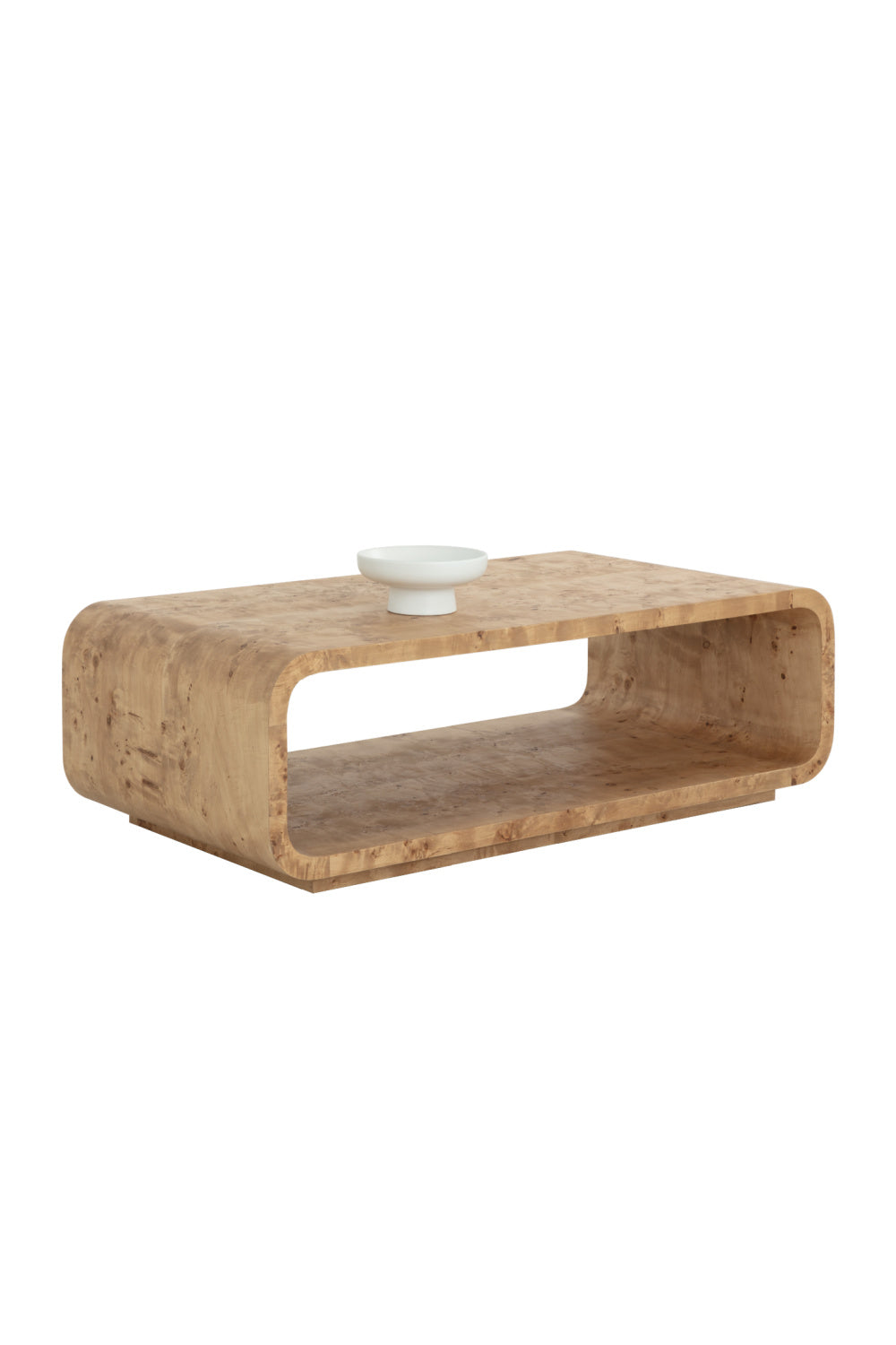 Burl Veneer Coffee Table by Splendido Rowena, alternate view 4