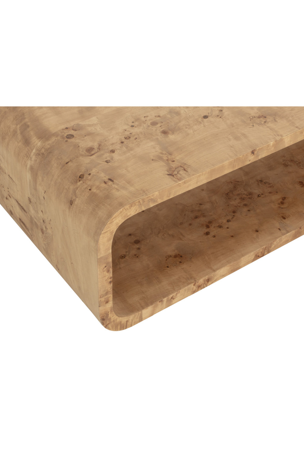 Burl Veneer Coffee Table by Splendido Rowena, alternate view 6
