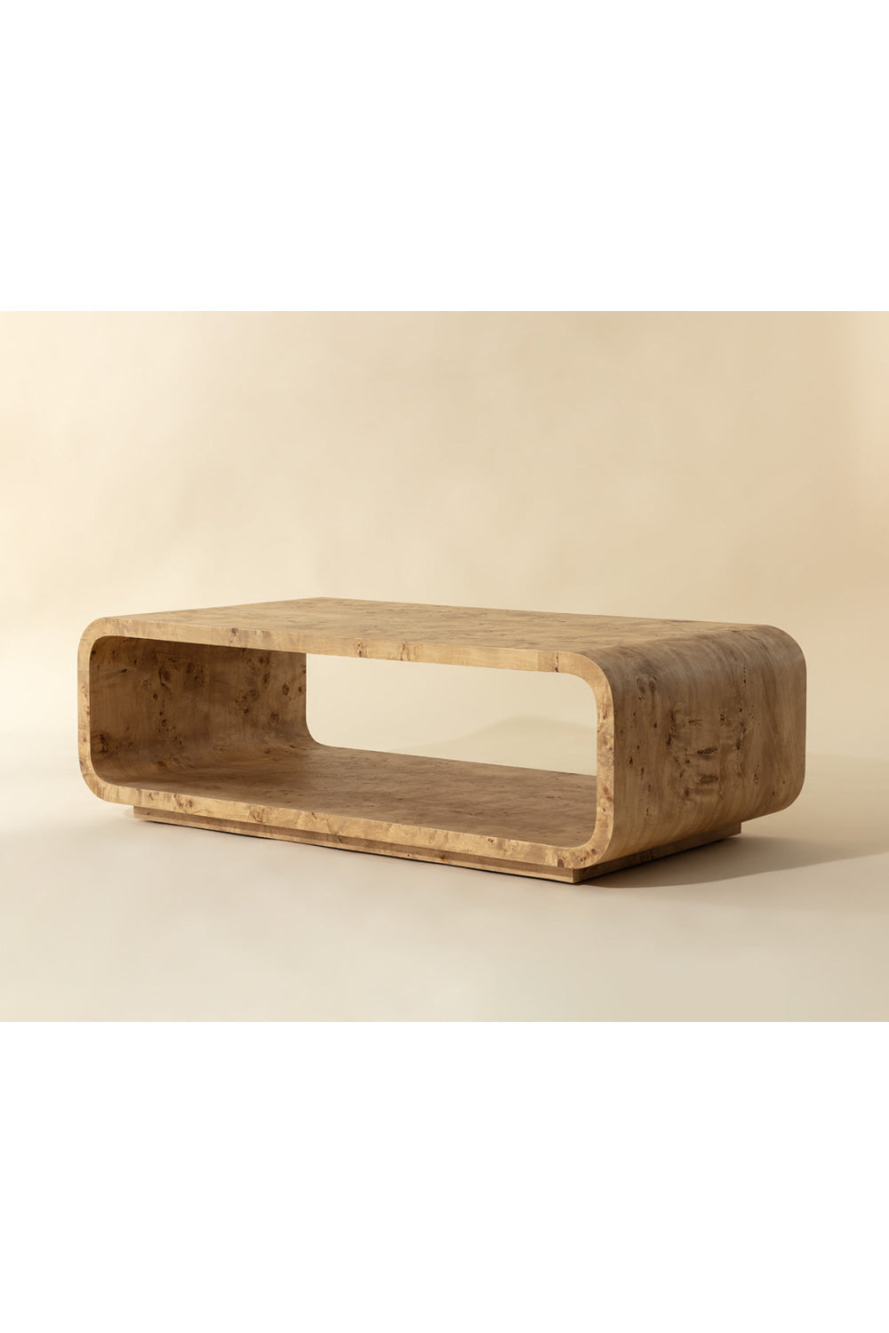 Burl Veneer Coffee Table by Splendido Rowena, alternate view 8