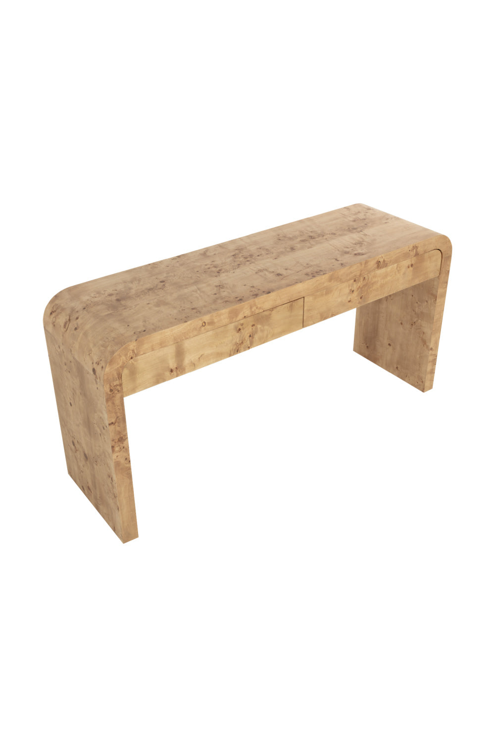 Burl Veneer Console Table by Splendido Rowena, alternate view 6