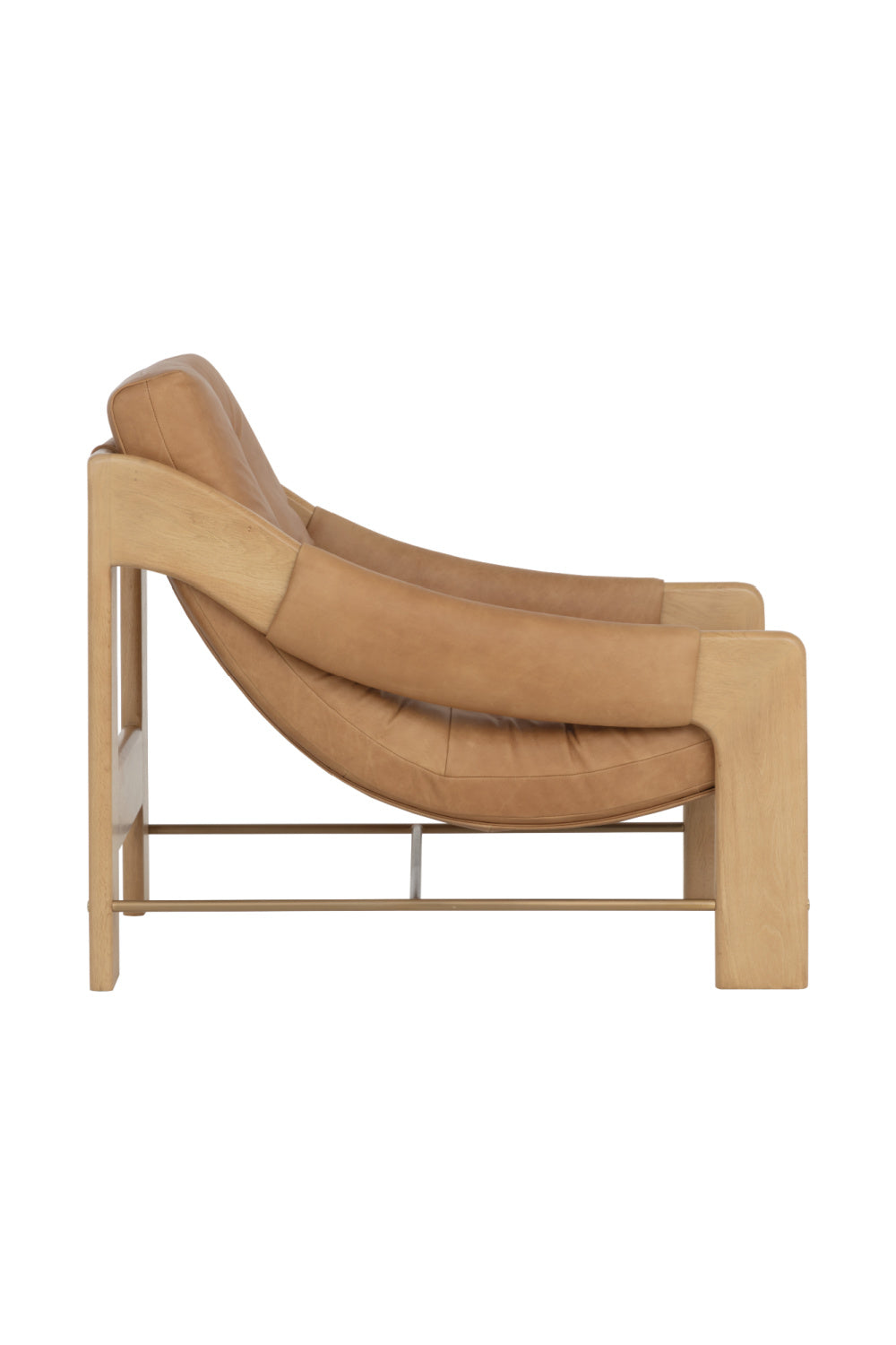 Reclined Leather Lounge Chair by Splendido Rafferty Accent Chair, alternate view 4