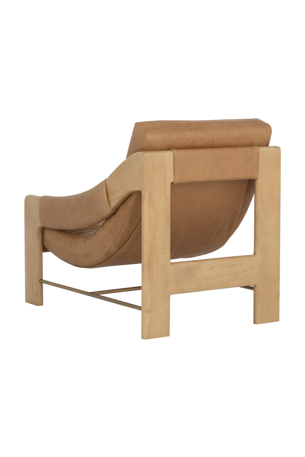 Reclined Leather Lounge Chair by Splendido Rafferty Accent Chair, alternate view 5