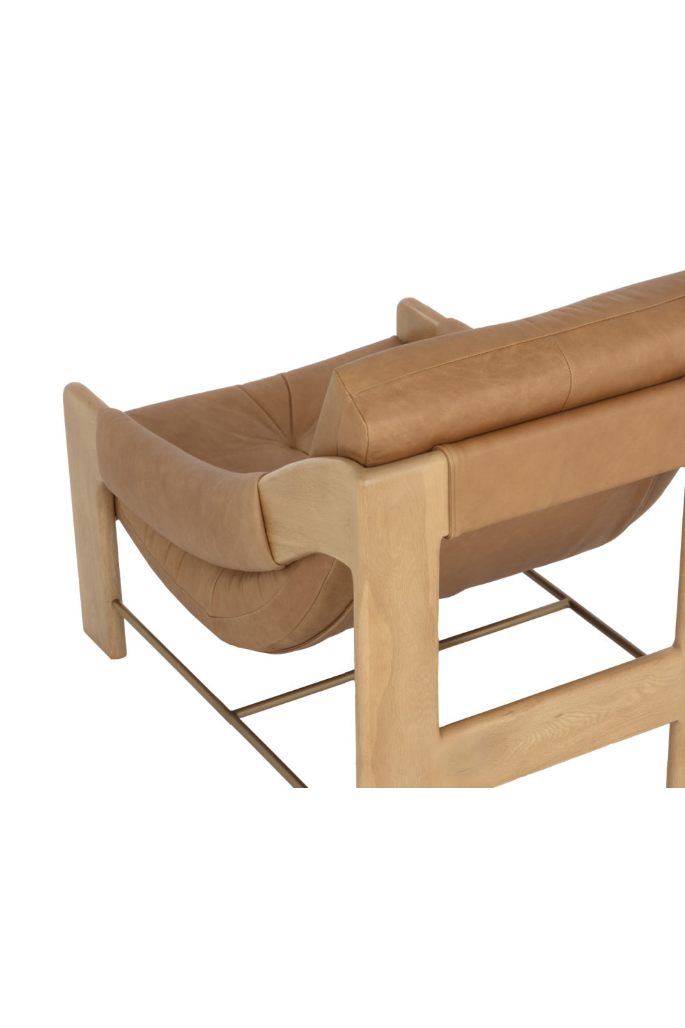 Reclined Leather Lounge Chair by Splendido Rafferty Accent Chair, alternate view 6