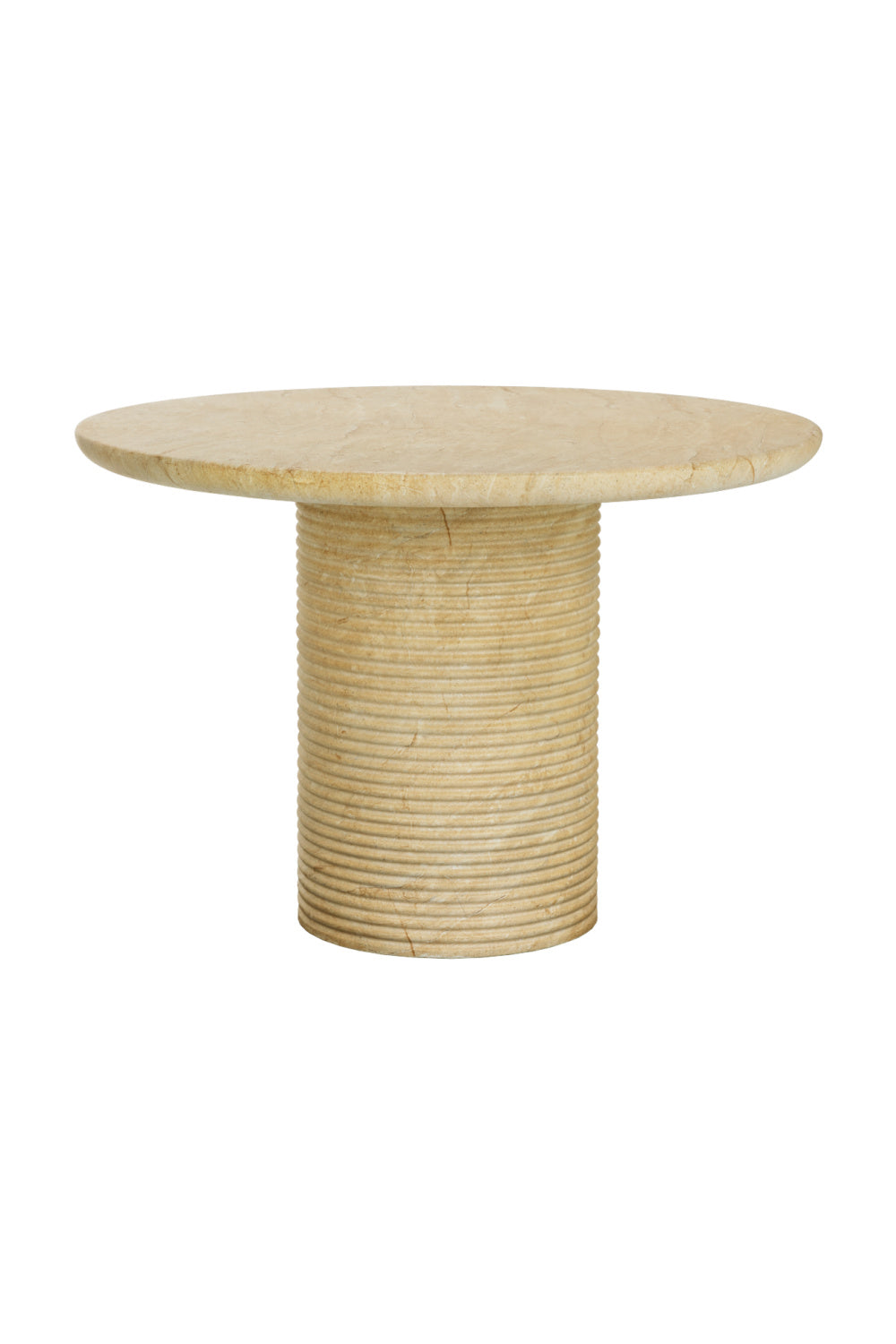 Round Indoor/Outdoor Marble Effect Dining Table by Splendido Riva Outdoor Dining Table, alternate view 11